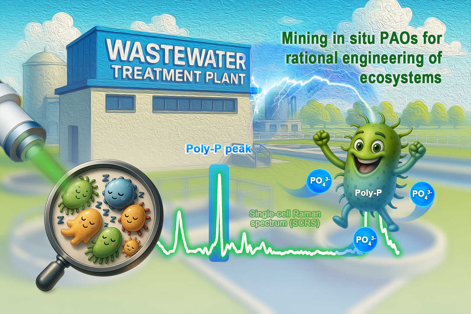 Researchers Develop New Strategy to Identify and Utilize Phosphorus-Removing Microbes in Wastewater Treatment
